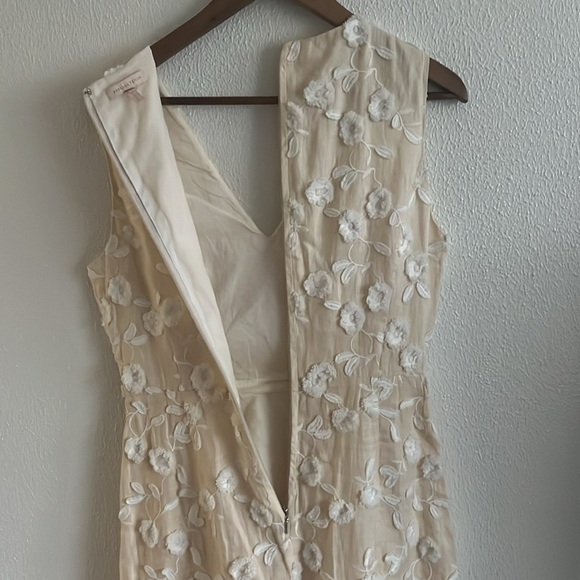 Rebecca Taylor Nicola Linen Fit & Flare Dress Sz 4 - Picture 9 of 13